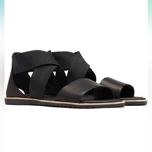 Women’s SOREL Ella black sandals- Size 5.5